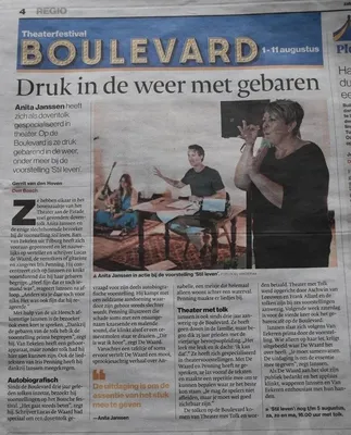 Nieuws augustus krant